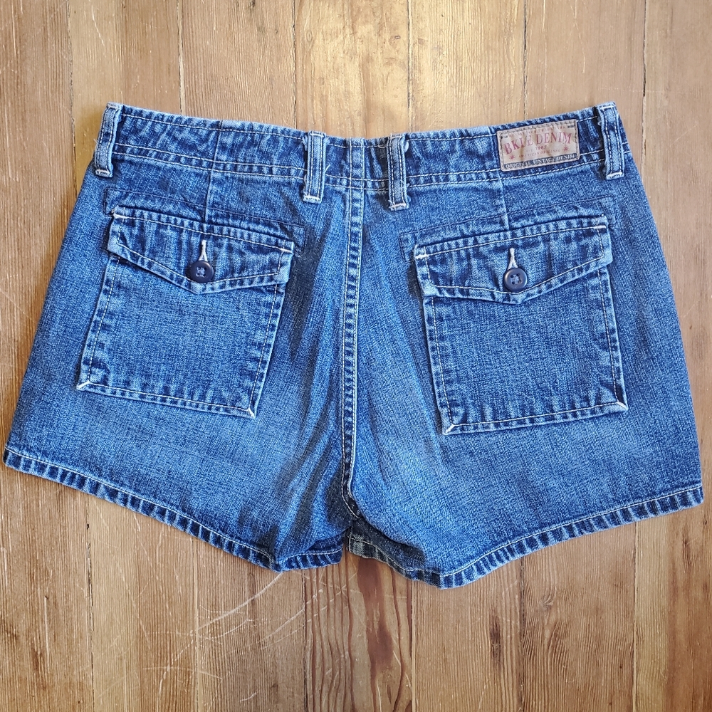 Vintage y2k Bkle Denim Women's Blue Jean Shorts